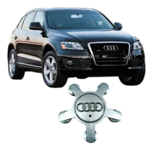 Calota Central Da Roda Audi Q5 2012 4f0601165 Original Prateado