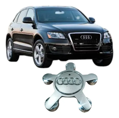 Calota Central Da Roda Audi Q5 2012 4f0601165 Original Prateado