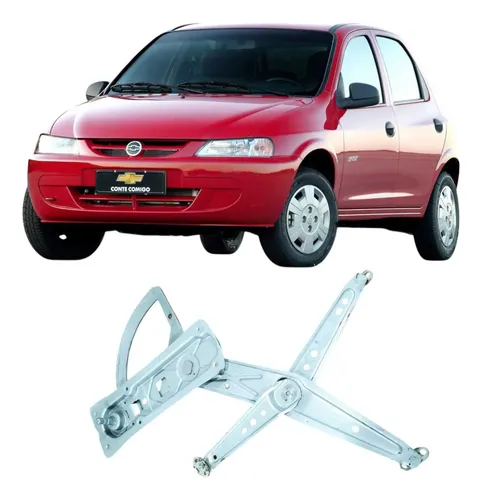 Maquina Dianteira Esquerda Chevrolet Celta 2004 1.0 4p 