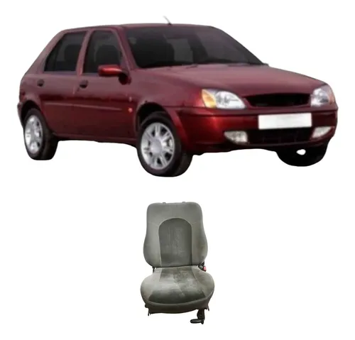 Banco Dianteiro Direito Ford Fiesta 2000 1.0 4p Original Cinza