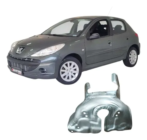 Defletor Coletor Escapamento Peugeot 207 2009 1.4 Original