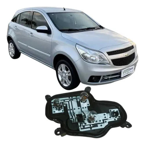 Soquete Lanterna Traseira Esquerda Agile 2012 1.4 Original Esquerdo/motorista Preto