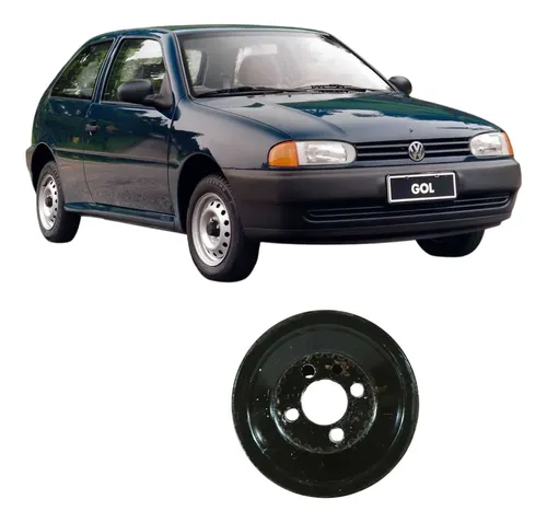 Polia Virabrequim Vw Gol 1999 1.0 Original 0301052556