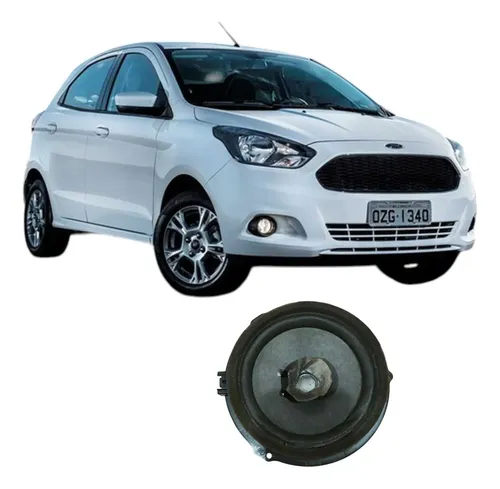 Alto Falante Da Porta Ford Ka 2015 Original  Preto