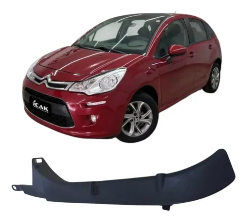 Acabamento Esquerdo Tampa Traseira Citroën C3 2013 968355178 Preto