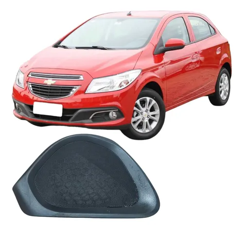 Tela Alto Falante Traseiro Esquerdo Chevrolet Onix 2014 Preto