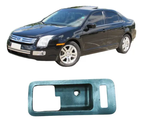 Acabamento Maçaneta Dianteira Esquerda Ford Fusion 2006 4p Preto