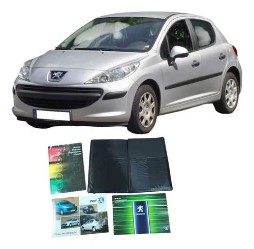 Manual Do Proprietário Peugeot 207 2009 1.4 Original 