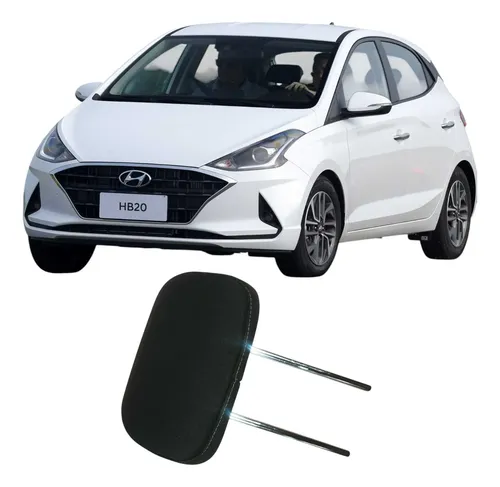 Encosto Cabeça Traseiro Hyundai Hb20 2020 1.0 Original Preto