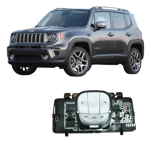 Botão Comando Luz Interna Jeep Renegade 2019 1.8 Original