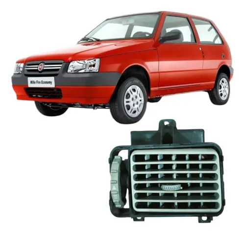 Difusor De Ar Esquerdo Fiat Mille 2010 1.0 2p Original