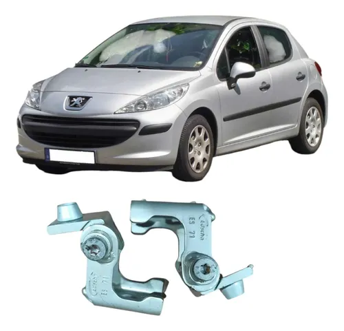 Par Dobradiça Dianteira Direita Peugeot 2009 207 Original