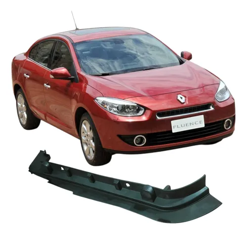 Moldura Para-lama Esquerdo Renault Fluence 2014 Original Preto