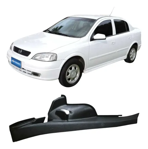 Acabamento Soleira Traseira Esquerda Gm Astra 2000 93274533 Preto