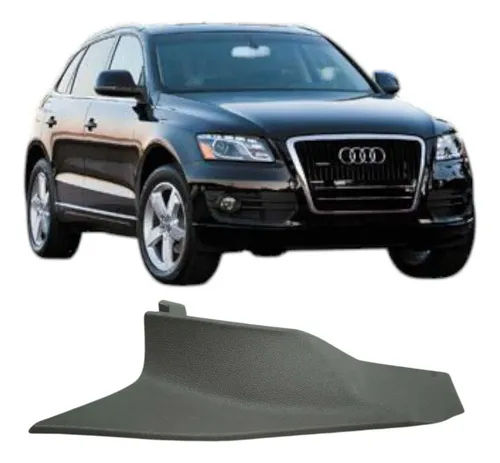 Acabamento Interno Direito Painel Audi Q5 2012 8r1857506 Preto Listras