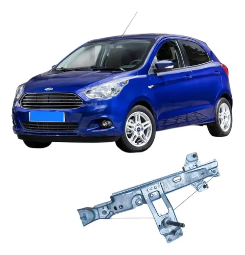 Máquina Vidro Traseira Esquerda Ford Ka 1.0 2018 Original