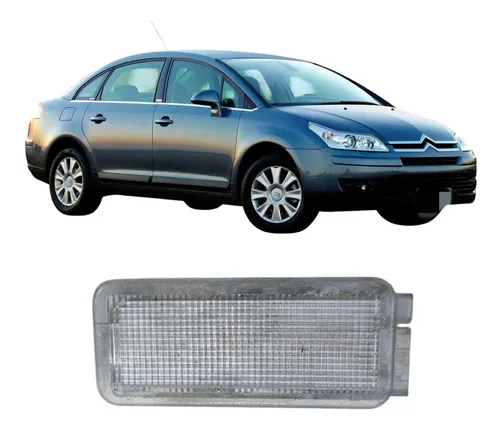 Luz De Porta Mala Citroën C4 2009 2.0 Original H1 Prateado Branco-frio