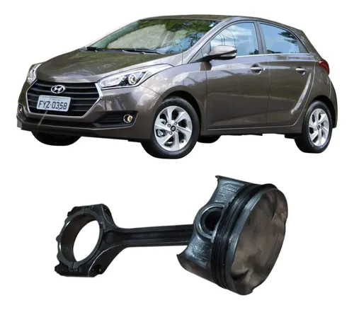 Pistão Motor Hyundai Hb20 2015-2018 1.0 3c Original 