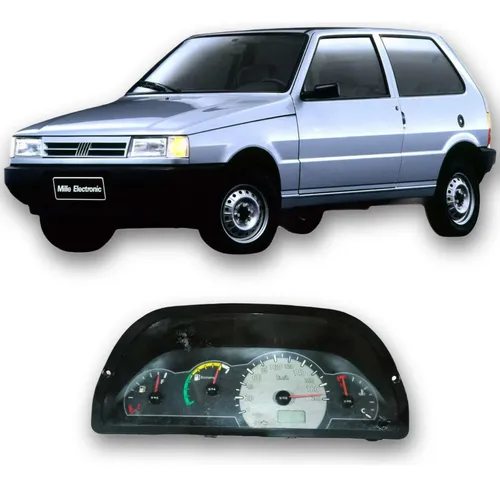 Painel Instrumento Fiat Palio Eletrônic 1995 1.0 Original Preto