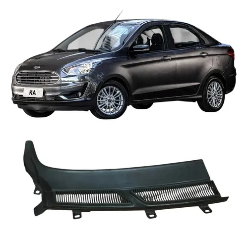 Acabamento Churrasqueira Direita Ford Ka 2020 1.0 3c  Preto