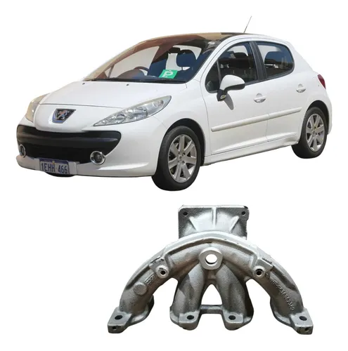 Coletor Escapamento Peugeot 207 2006 Original 