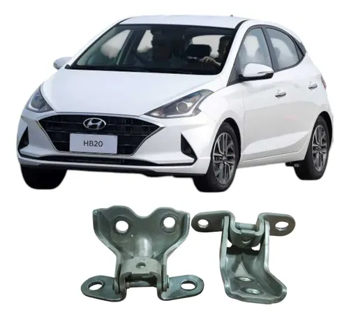 Par Dobradiça Porta Dianteira Direita Hyundai Hb20 2020 Orig