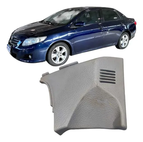 Moldura Acabamento Direito Painel Toyota Corolla 2010-2014  Cinza Listras