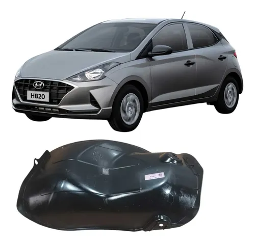 Para-barro Traseiro Esquerdo Hyundai Hb20 2020 86821r1000