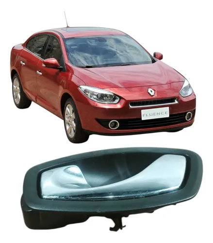 Maçaneta Interna Traseira Direita Fluence 2014 826730001r Preto Traseira